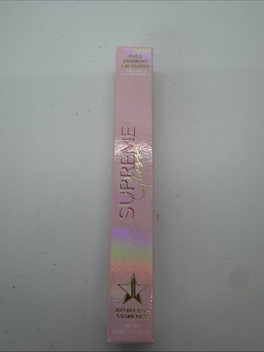 NIB Jeffree Star Cosmetics Supreme Gloss - Naked In The Dark